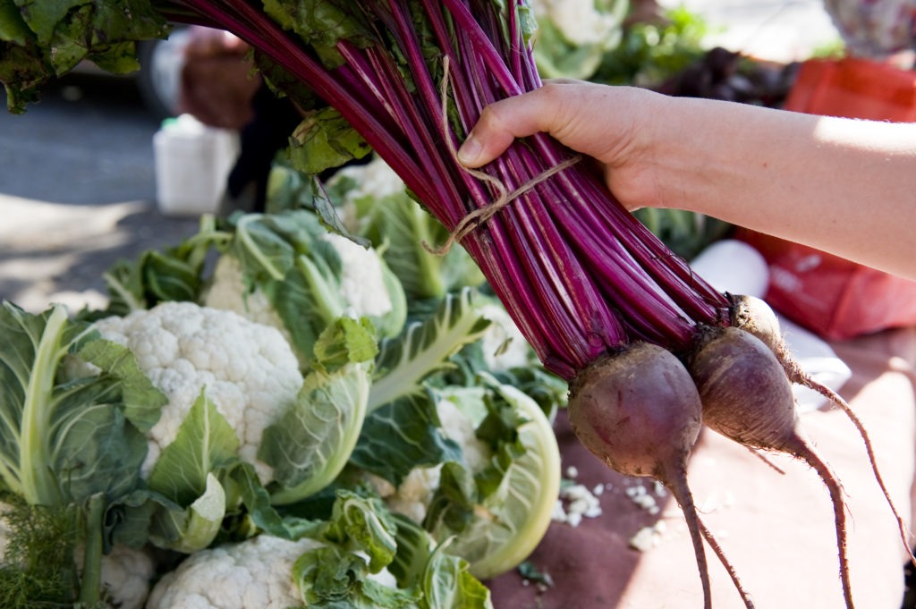 Buying direct from local farmers means fresher, more nourishing food