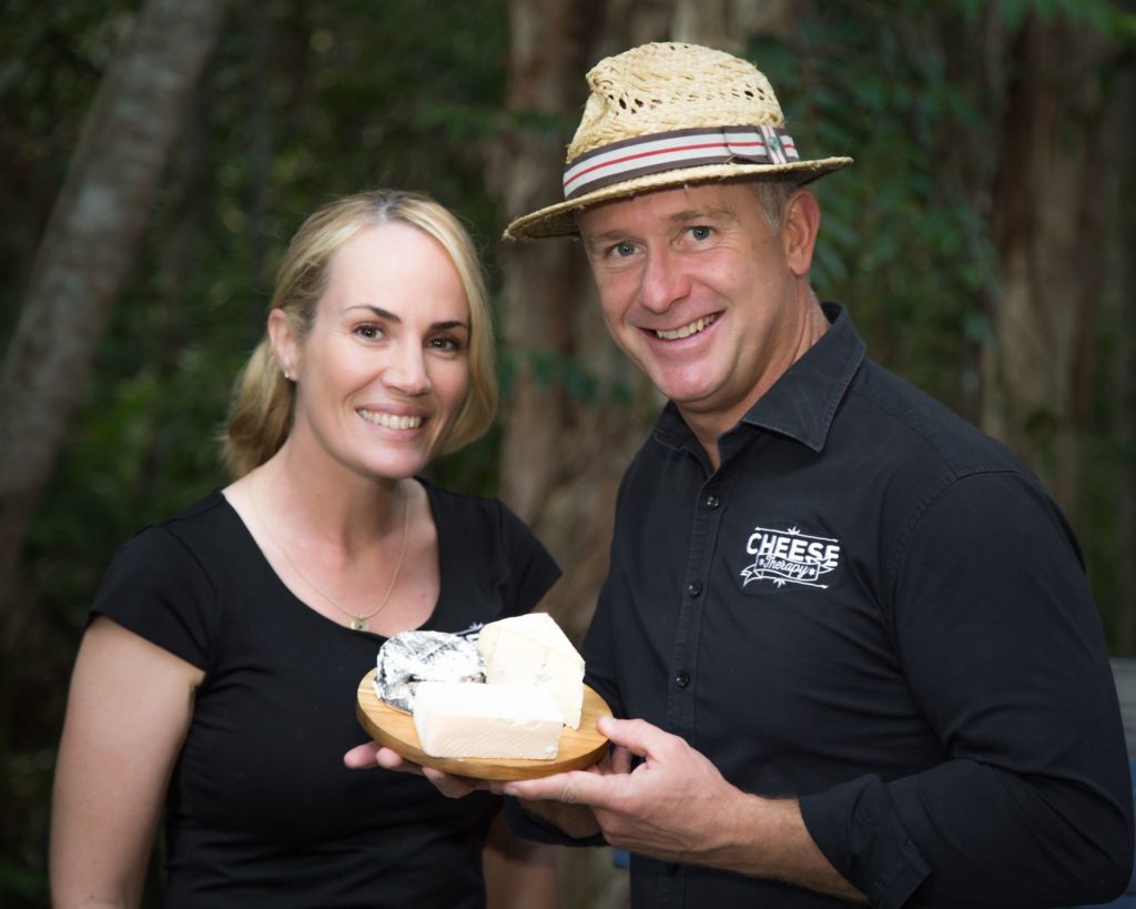 Cheese Therapy's Sam Penny and Helen Shadforth love supporting Australian cheese