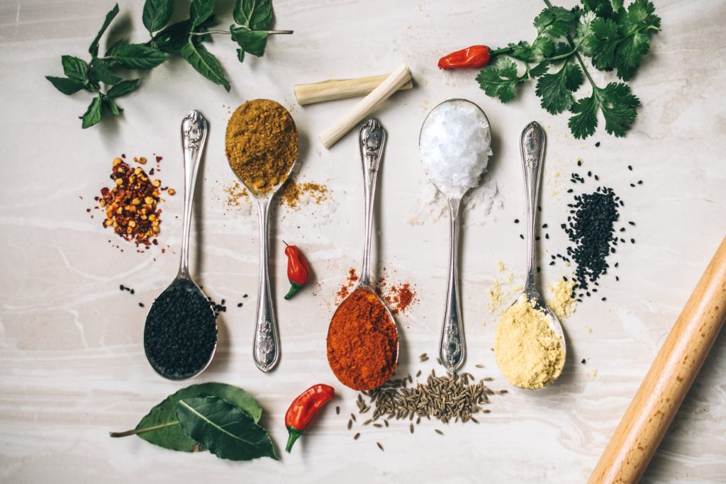 Adding a spice blend to an unhealthy meal could make it less harmful.