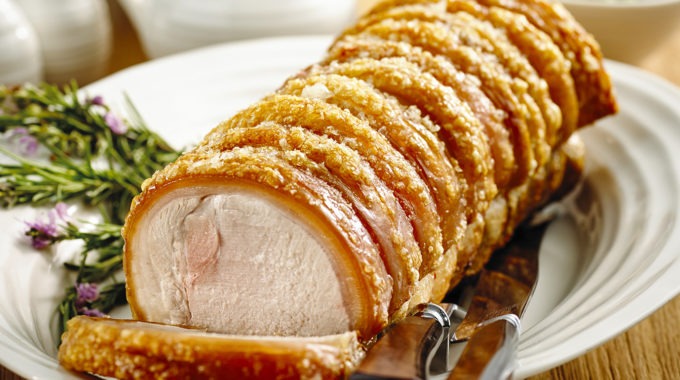 Christmas In July Pork With Crackling Eativity