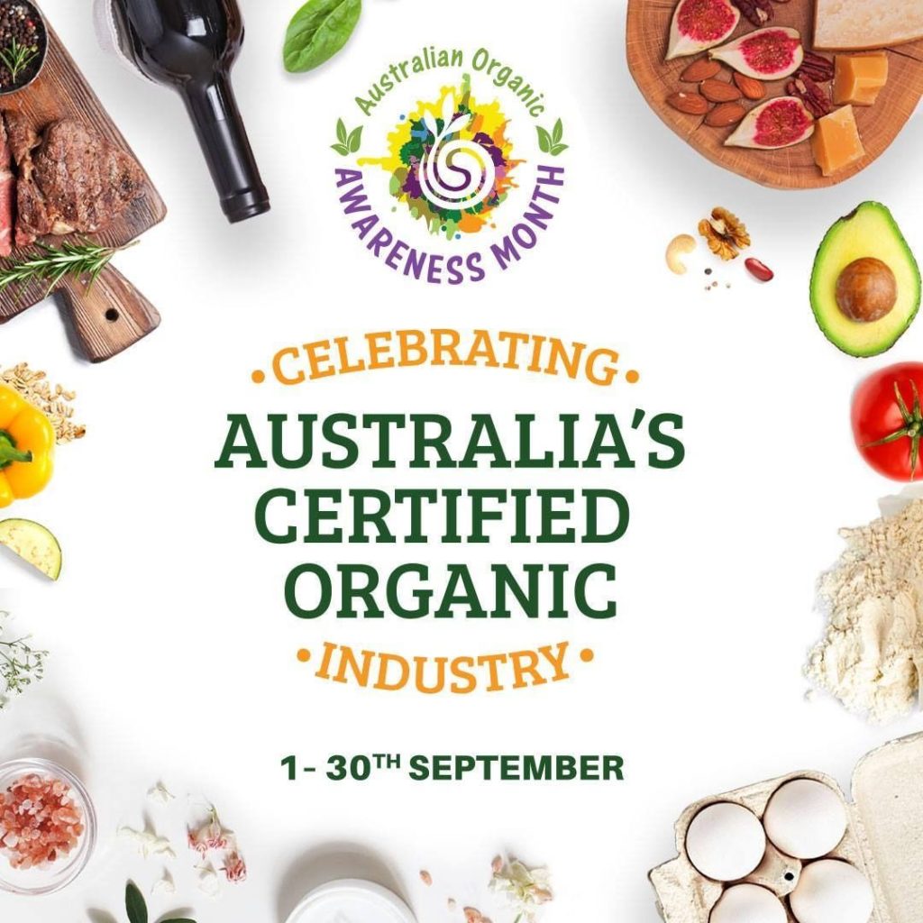 September is a time to celebrate and raise awareness of certified organic products