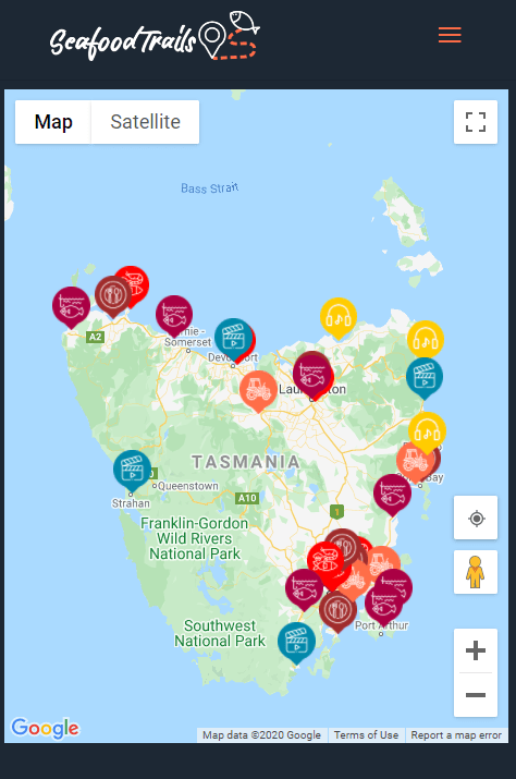 The Tasmanian Seafood Industry Council has launched a new seafood trails app