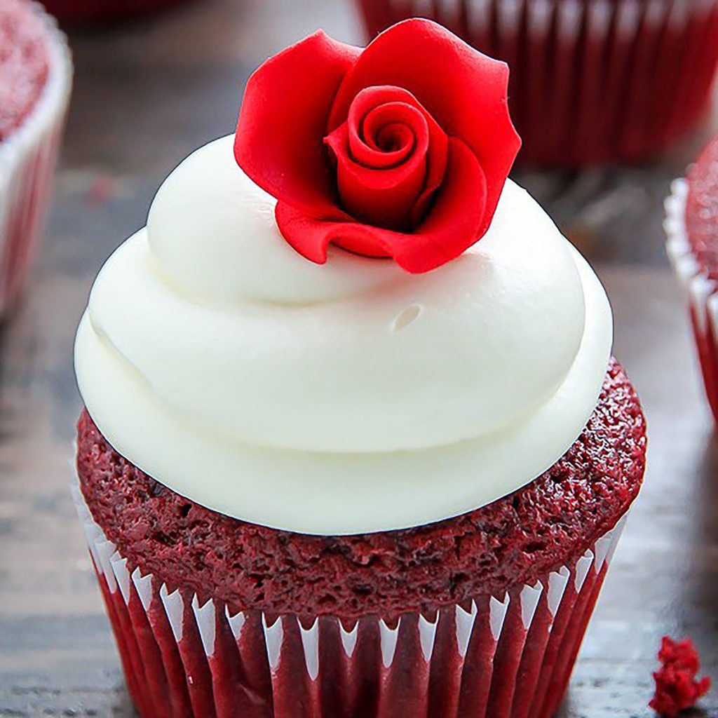 Matt Moran's red velvet cupcakes