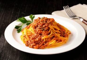 Eativity's traditional bolognese sauce