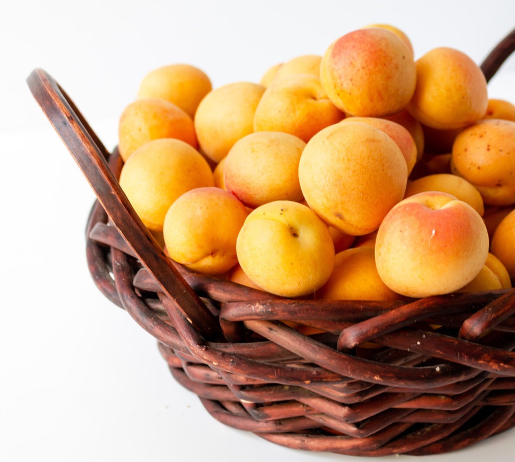 Stone fruit: apricots