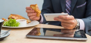 Phones down! How to eat mindfully