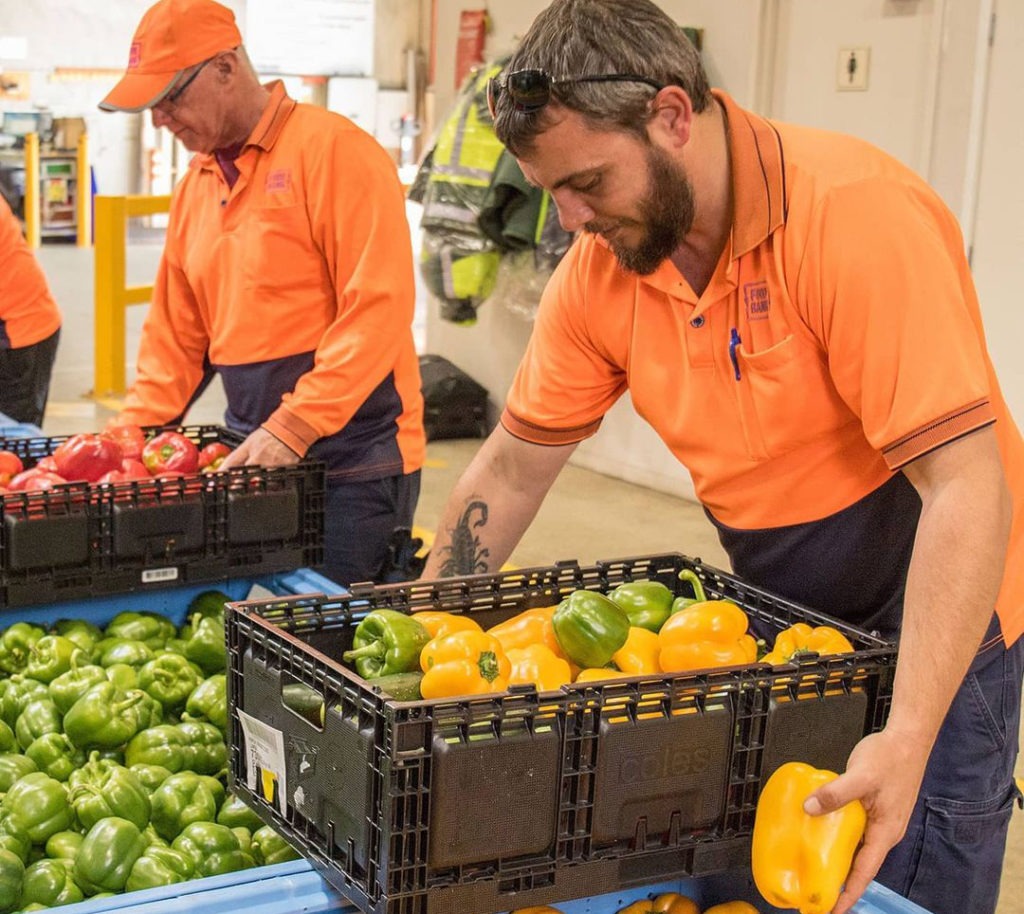 Rescued food and donations from producers and retailers make up the bulk of Foodbank food relief.