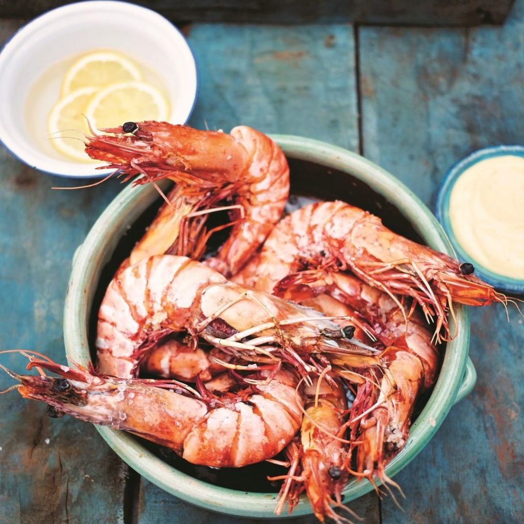 Choosing sustainably sourced prawns