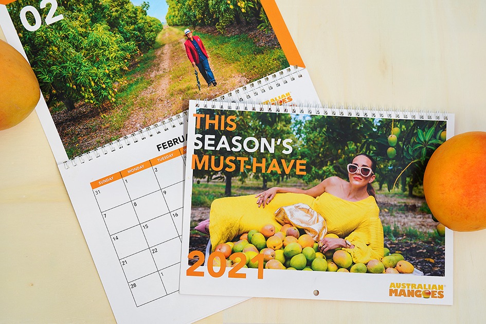 Mango growers launch calendar to raise funds for Foodbank