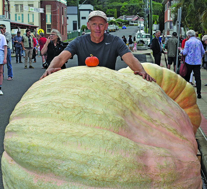 Food news: Australia's biggest pumpkin