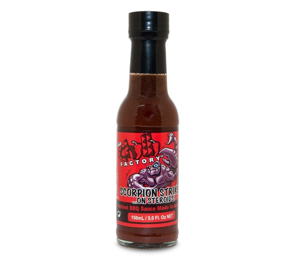 Australia’s hottest BBQ sauce: Scorpion Strikes on Steroids