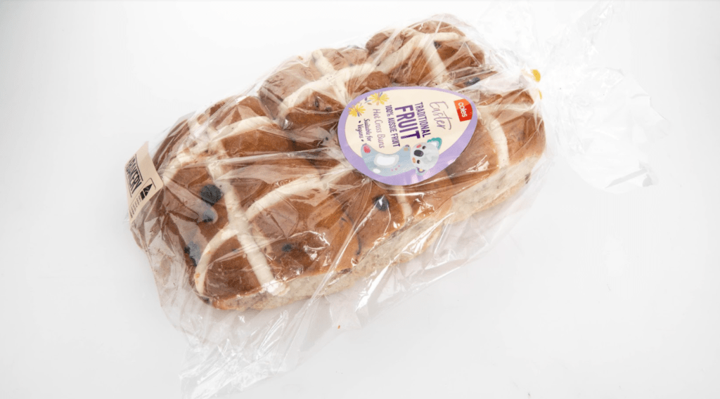 Best hot cross buns - traditional: Coles Traditional Fruit