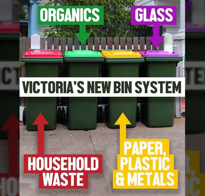 Council compost bin collection
