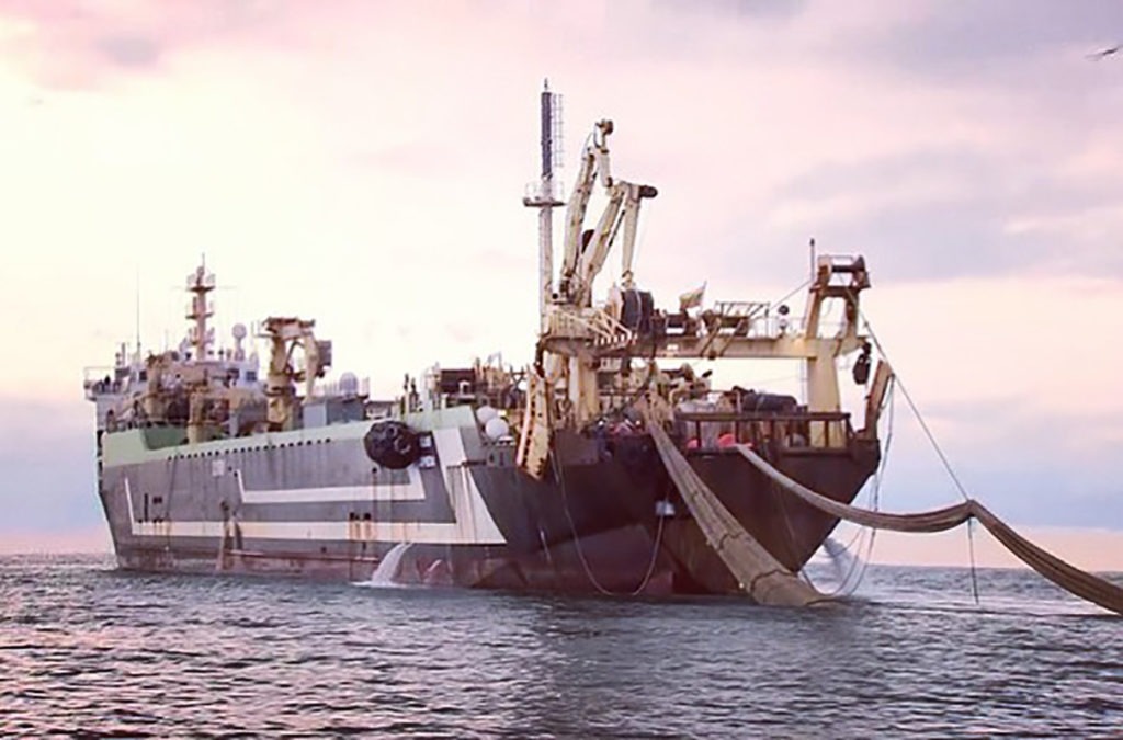 The Margiris is the world's second-largest fishing boat.