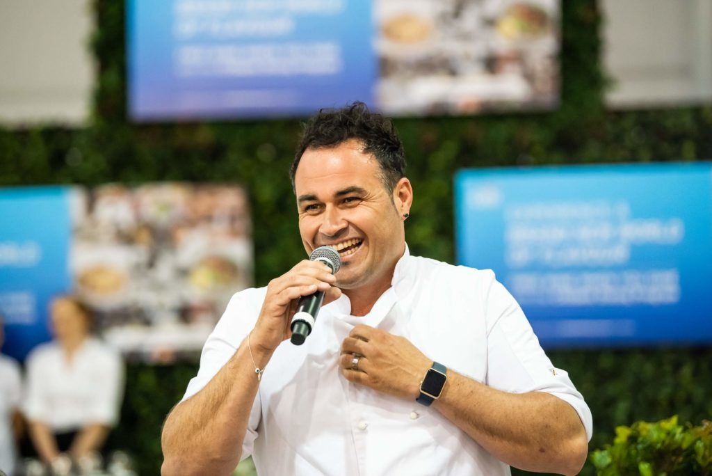 Miguel Maestre will fire up foodies with live cooking demos