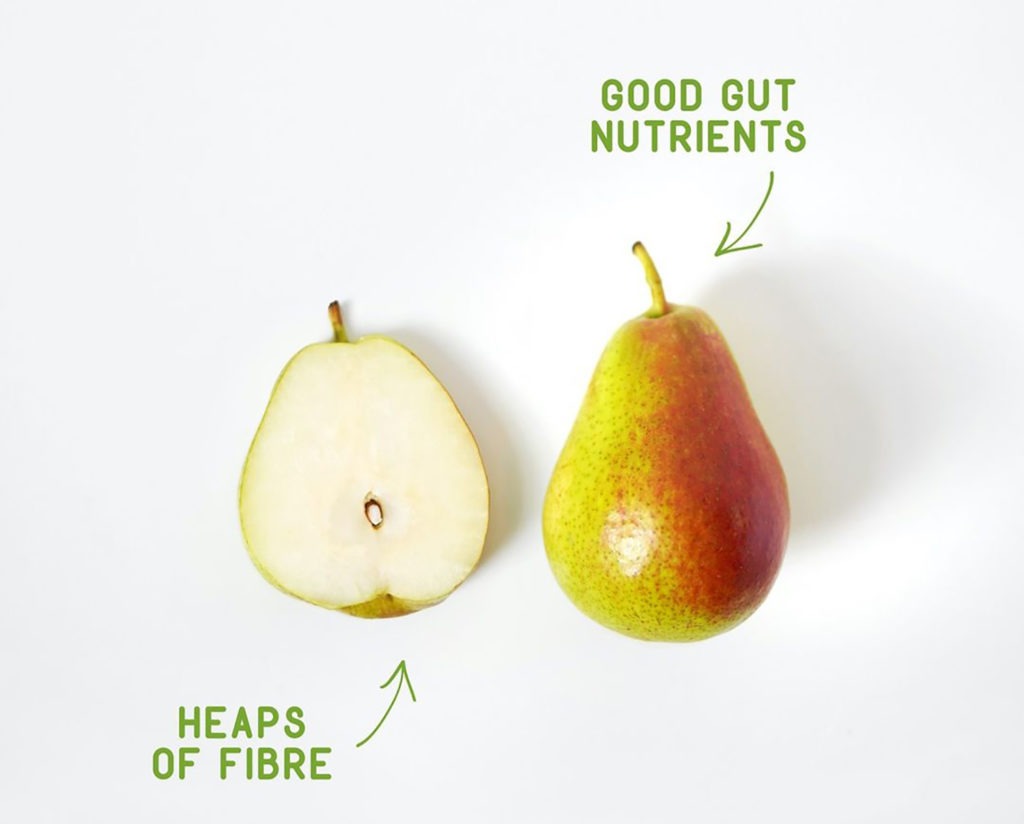 Australian pears are rich in fibre and nutrients