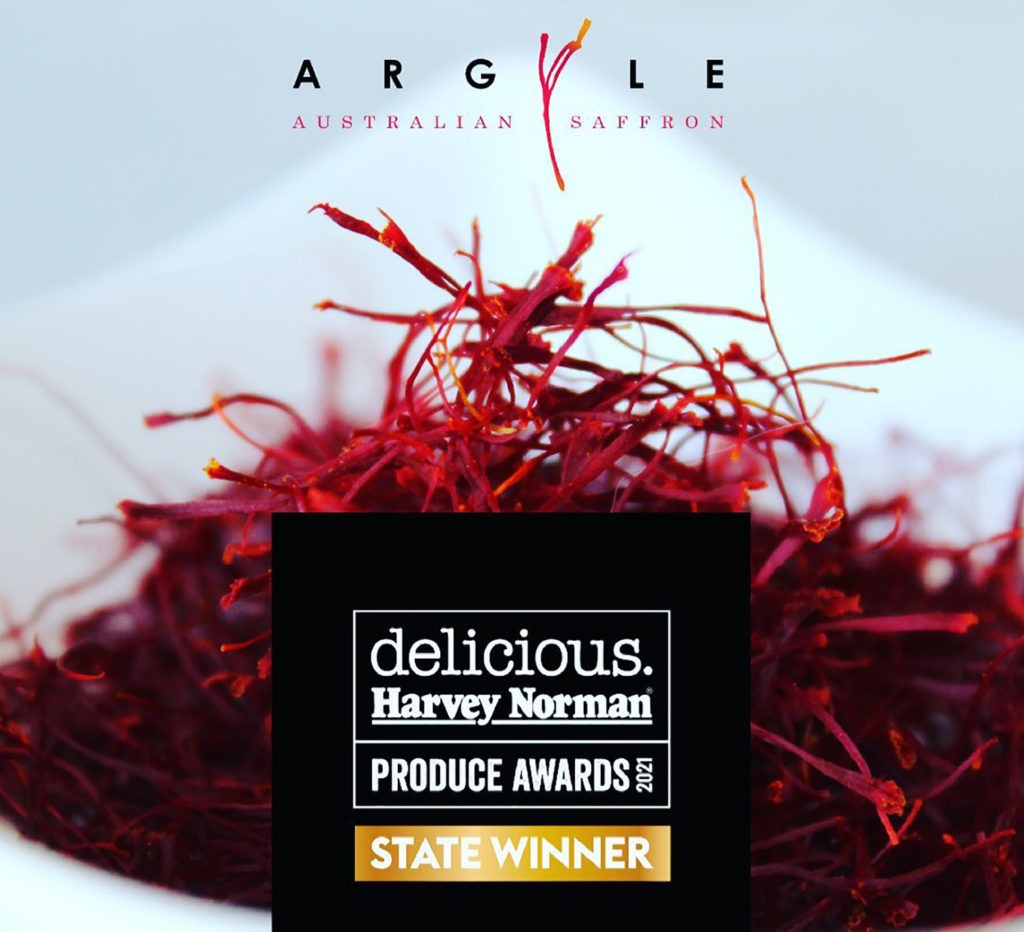 Argyle Saffron: delicious produce award winner