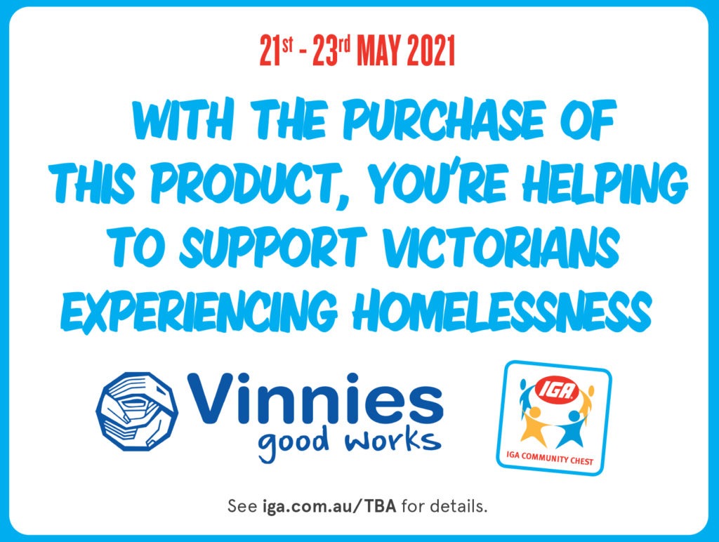 Raising funds for homeless Victorians this winter