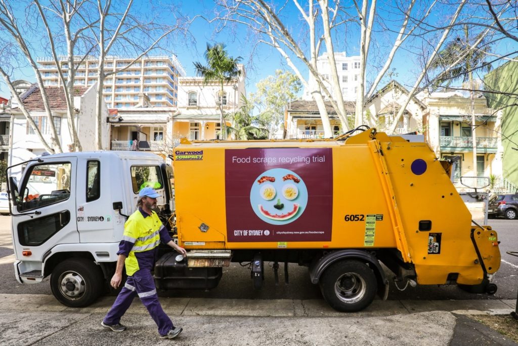 The food scraps trial is one of the actions the City of Sydney is taking to help achieve its zero waste target by 2030