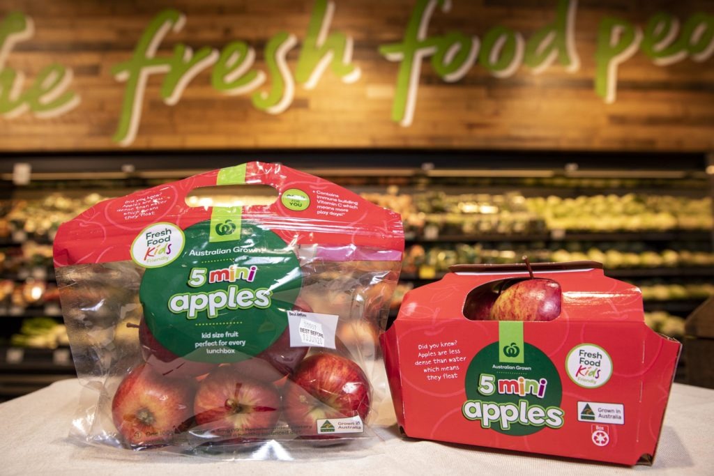 Woolworths announced plans to reduce plastic packaging across a range of fruit and veg last year