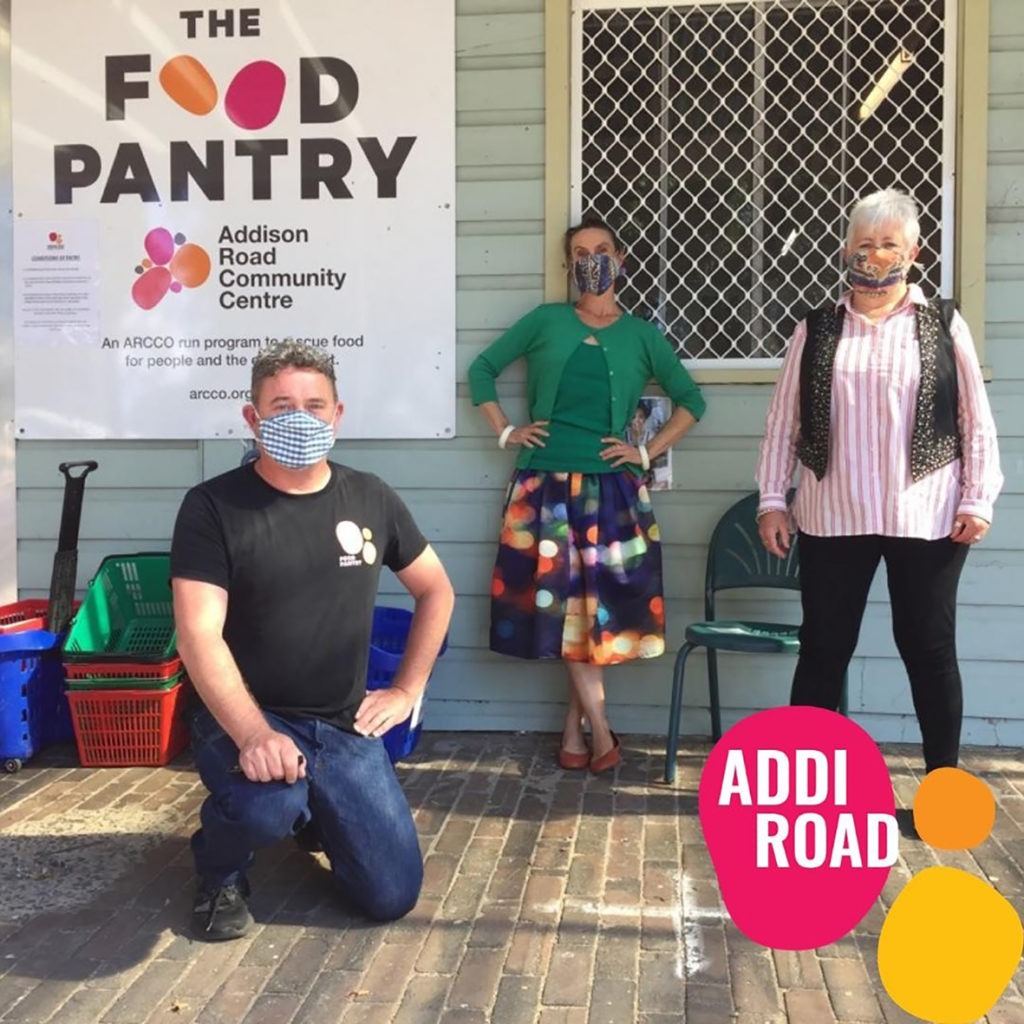 Addison Road runs rescued food pantries in Marrickville and Camperdown