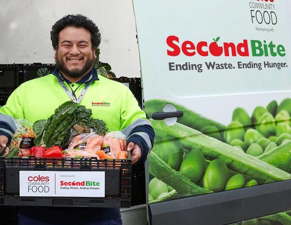 SecondBite supplies Addison Road with surplus food from Coles