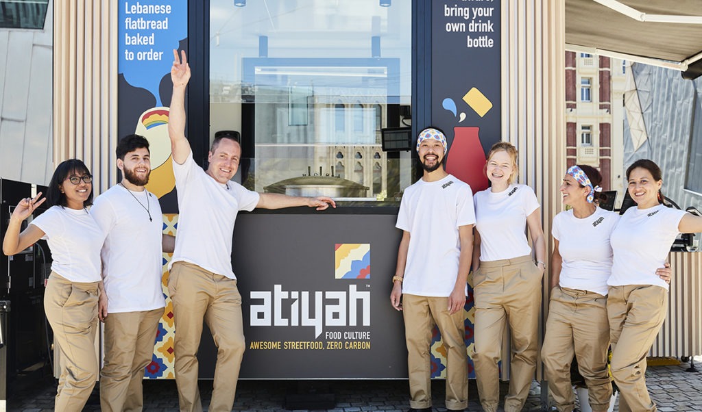 atiyah: Australia's first zero-carbon street food kitchen
