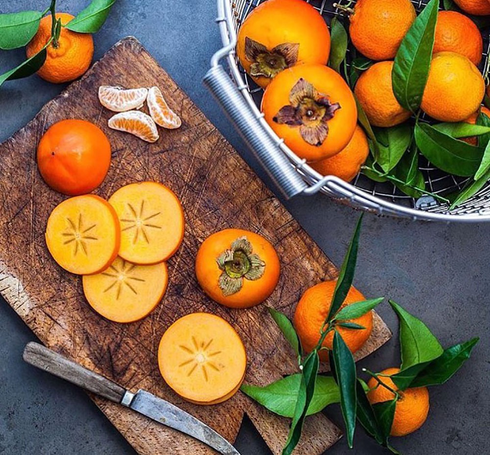 sweet persimmons have a stellar surprise hidden inside