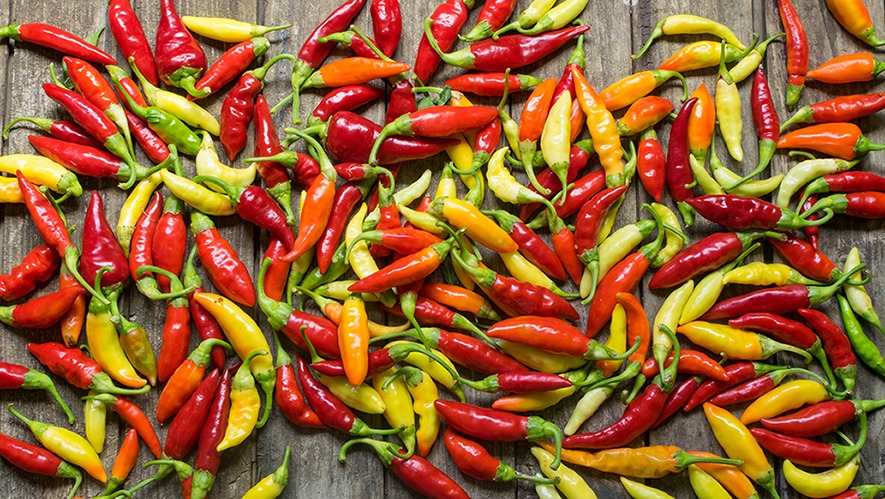 The spiciest part of a chilli is not the seeds - it's the flesh around the seeds