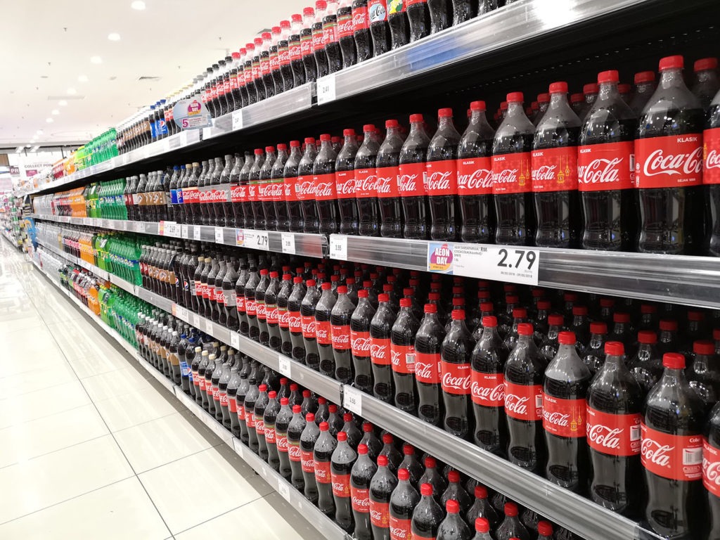 Supermarkets in more disadvantaged areas have more shelf space allocated to unhealthy food and drinks