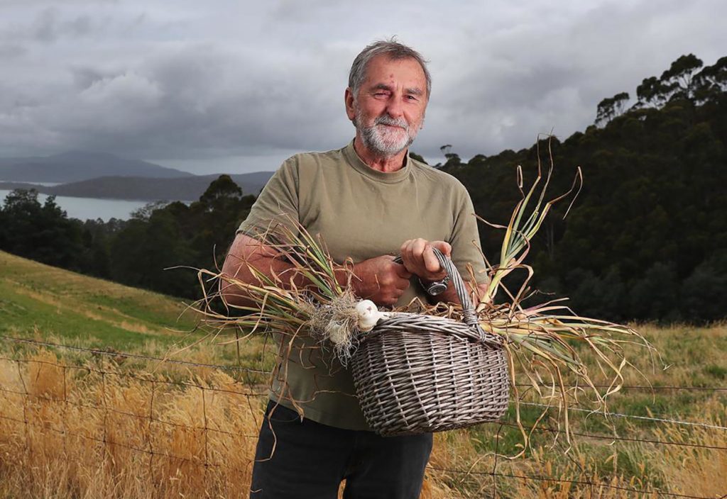 Geoff Dugan is a self-confessed "garlic tragic" who is forever dreaming up new ways to use his produce