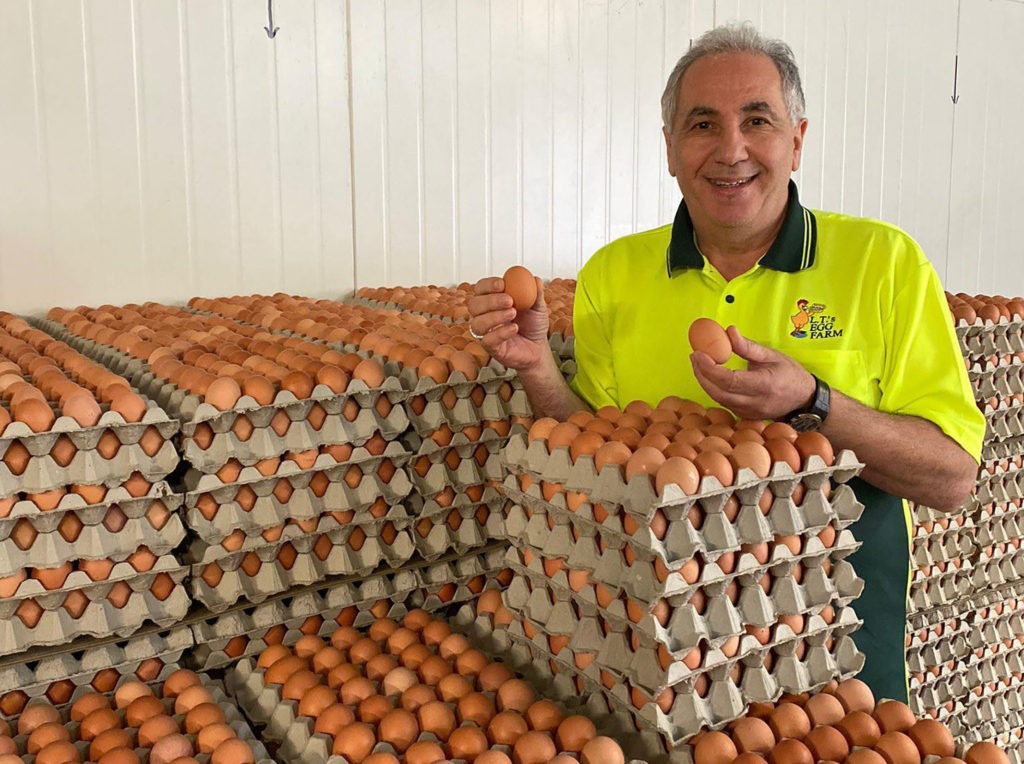 Egg farmers help feed the needy