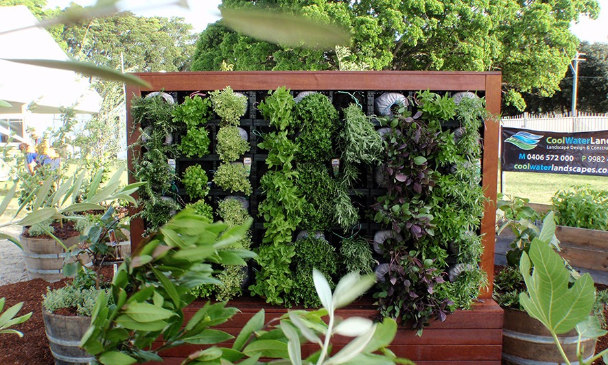 Eco Sustainable House food wall