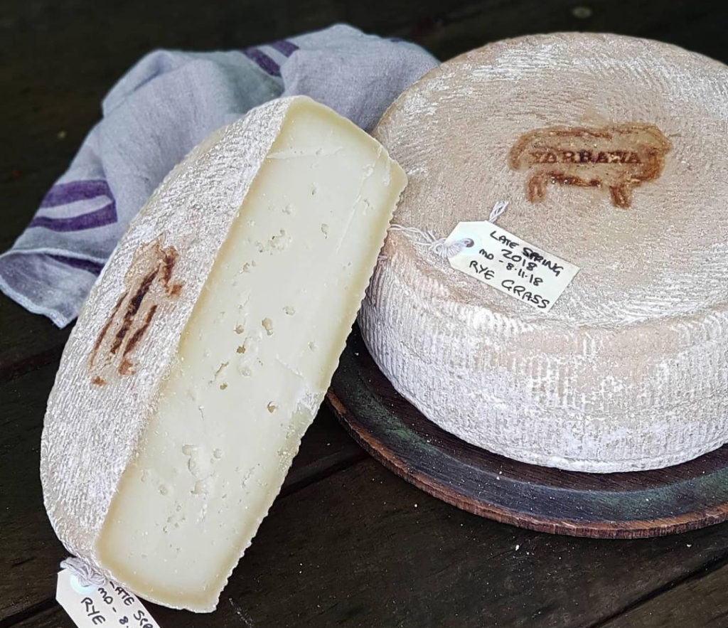 Pecora Dairy raw milk cheese: Yarrawa