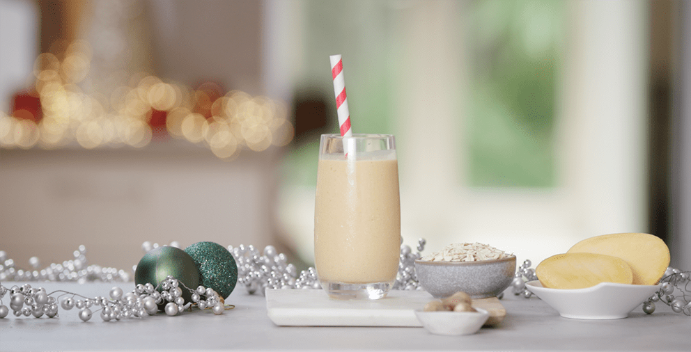 Whole grains: tropical gingerbread smoothie