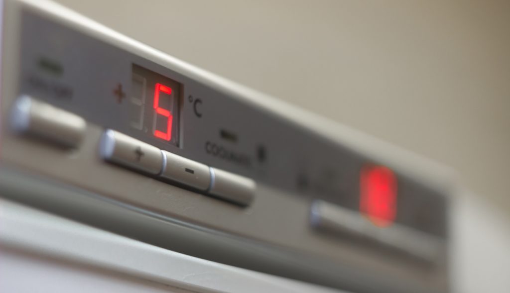 Food safety: your fridge should be at five degrees or below. 