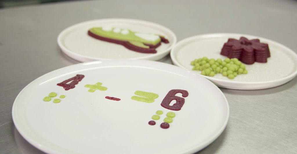 3D printed food can present meals in interesting and enticing ways