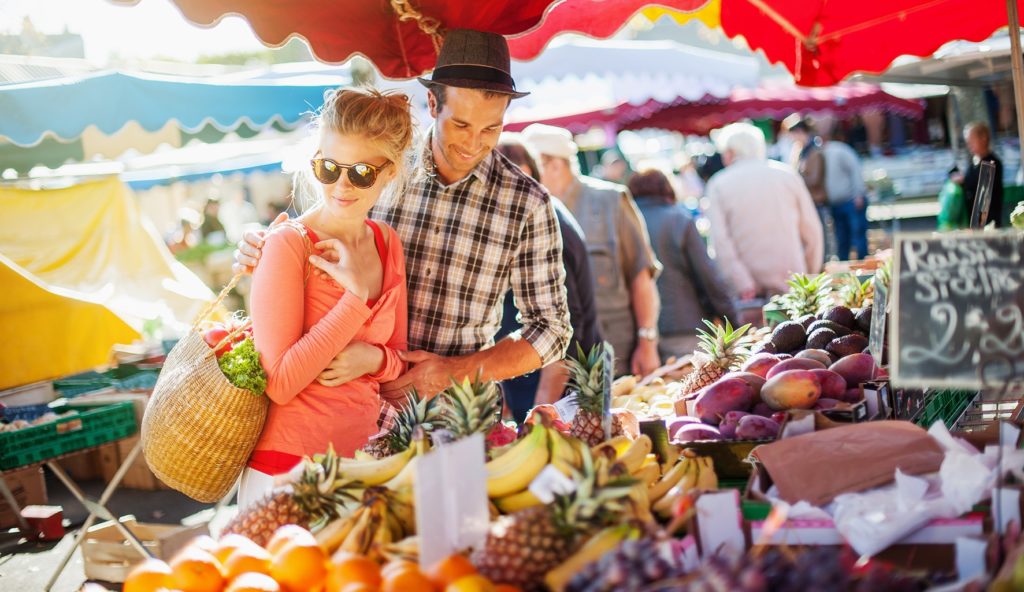 Farmers' markets are a fun and rewarding way to reconnect with your food supply