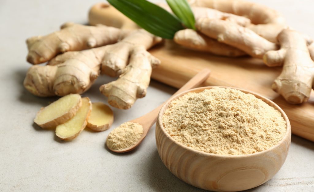ginger is grown in large quantities in Australia