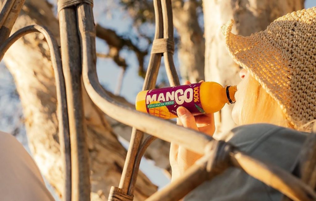 Manbulloo mango nectar