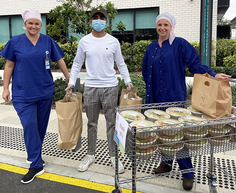 Feed Our Medics food delivery