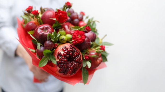 Valentine's Day edible bouquet