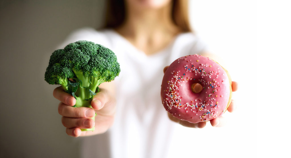 Cut out junk food and eating more greens: the key to healthy eating